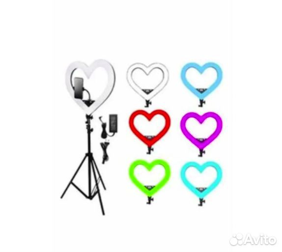 Кольцевая Светодиодная Лампа Сердце