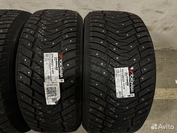 Yokohama Ice Guard IG65 275/45 R21 и 315/40 R21 111T