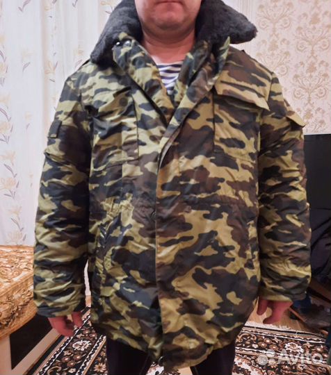 Бушлат военный зимний