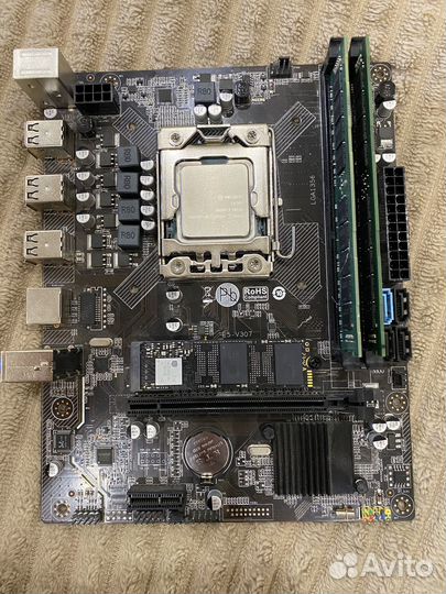 Комплект 10 ядер / 16гб / ssd m2 500gb