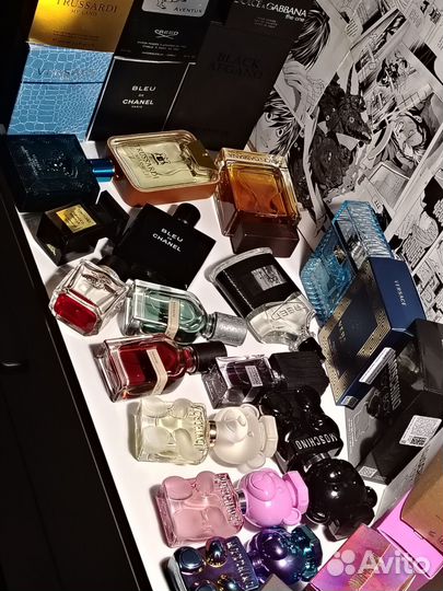 Отливанты духов, парфюмерия на распив