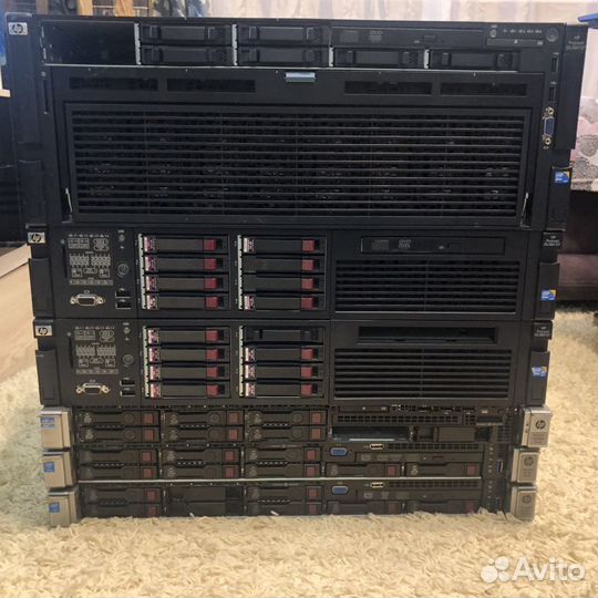Сервер HP DL380 Gen7 2x X5670 64GB