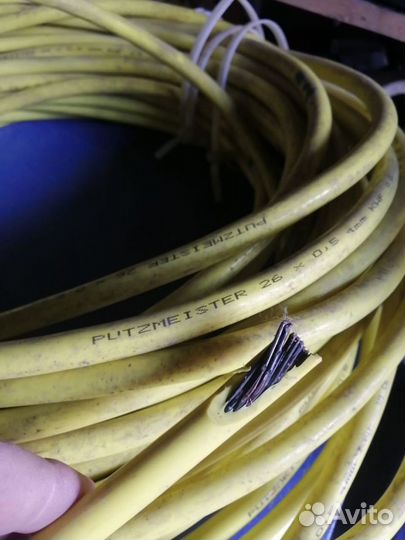 Задвижка клиновая.Кабельная бухта “putzmeister”