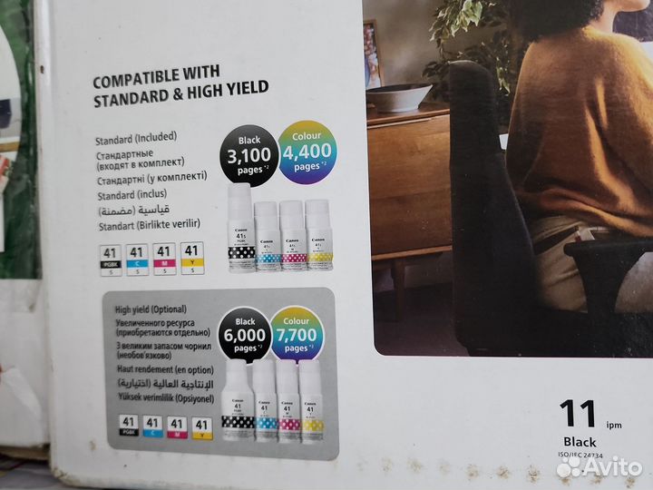 Цветной струйный Мфу canon g2430