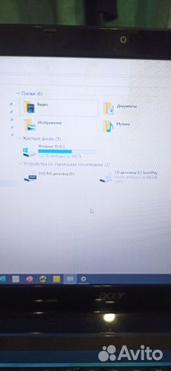 Ноутбук Acer intel core i5