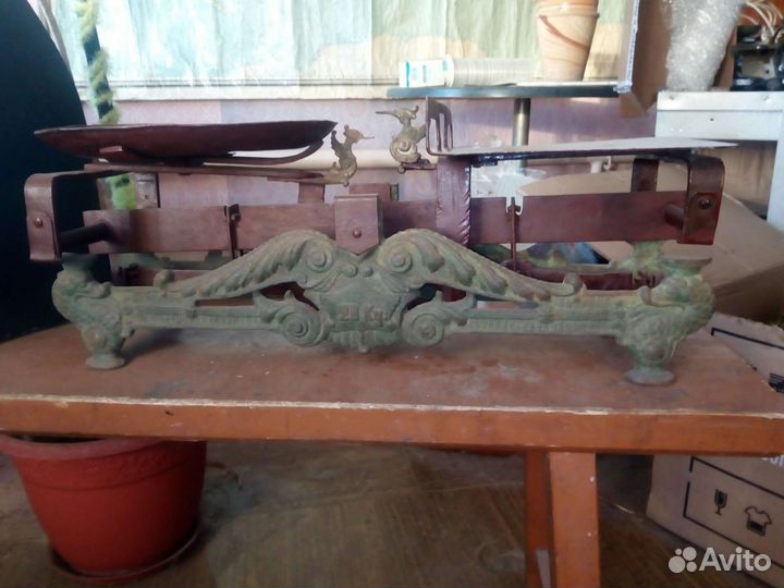 Весы чугунные