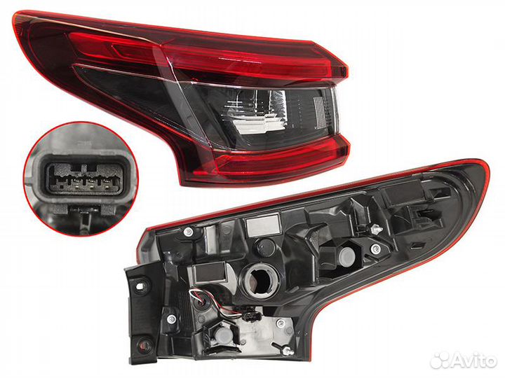 Фонарь задний Ниссан Кашкай 17-22 LH LED