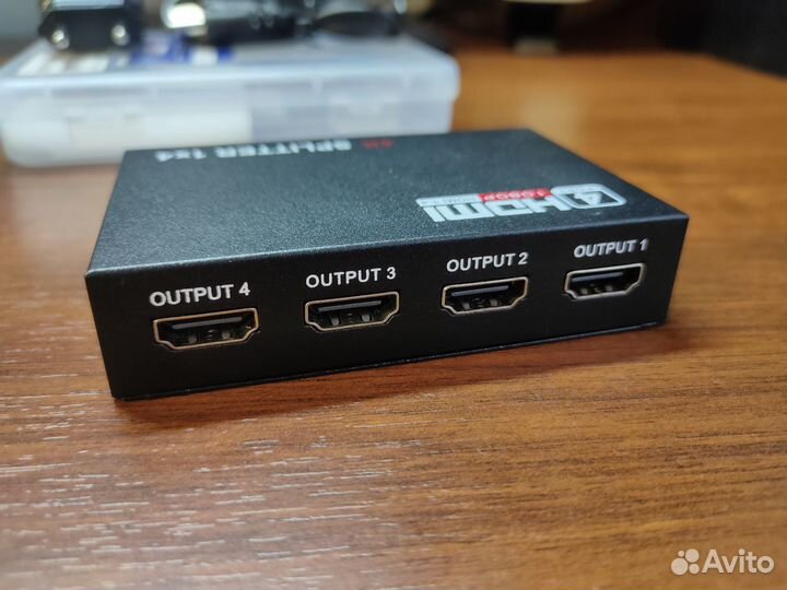 Разветвитель видеосигнала 4K hdmi сплиттер Orient