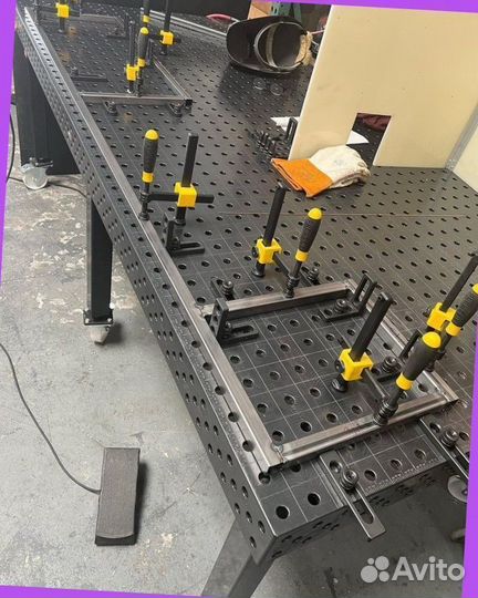 Сварочный 3D стол 3000х1500х150 толщиной 10мм