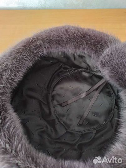 Шапка женская норковая новая