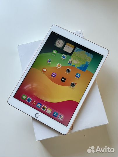 iPad 8 поколения 2020 32GB Wi-Fi Gold акб 100