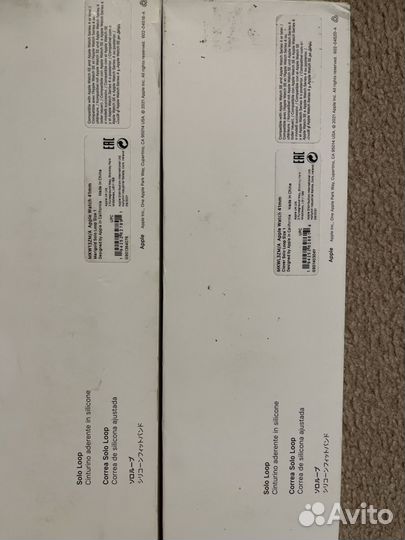 Ремешок apple watch solo loop 41 размер 1