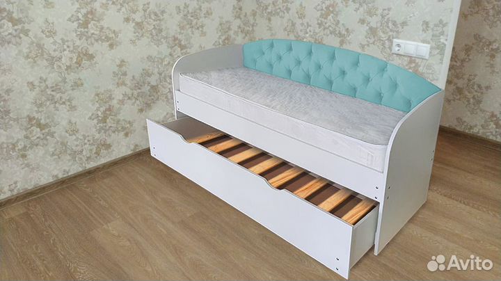 Кровать лдсп для малыша трансформер мягк спинка