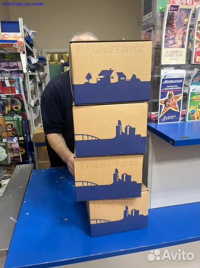 Коробка с товарами / бокс с товарами (Арт.15772)