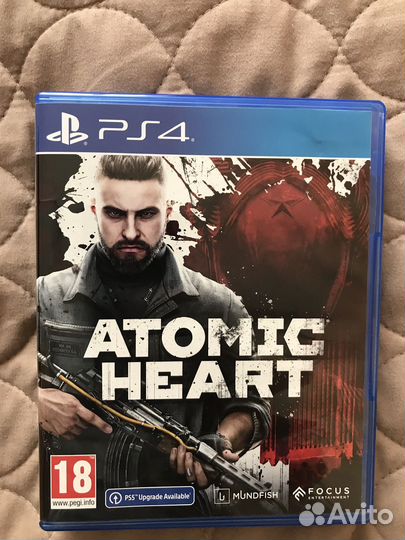 Игра Atomic heart на ps4