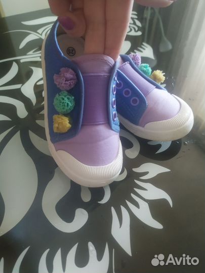 Кеды для девочки25р