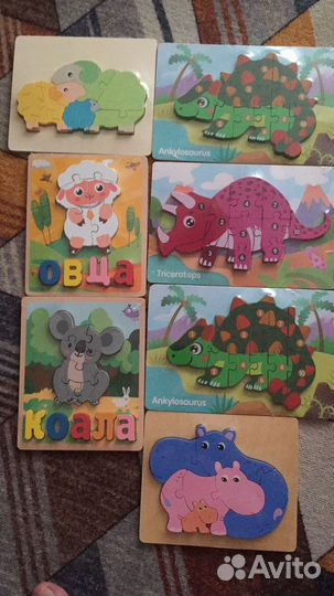 Деревянные пазлы