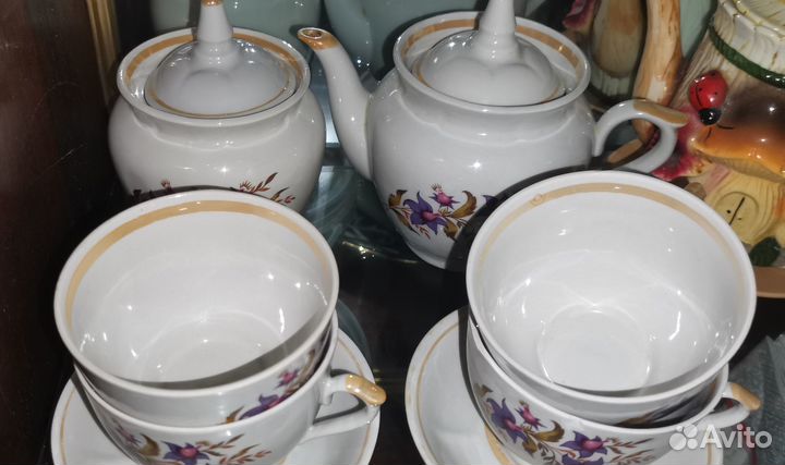 Чайный сервиз СССР 2 шт