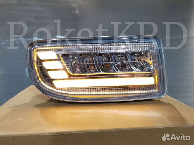 Противотуманки Toyota Land Cruiser 100 led