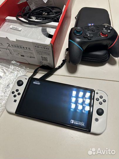 Nintendo switch Oled (полный комплект)