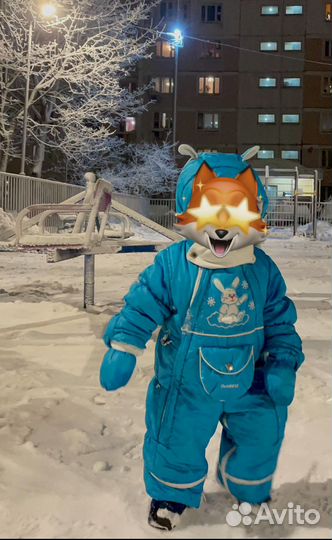 Комбинезон конверт трансформер на малыша на овчине