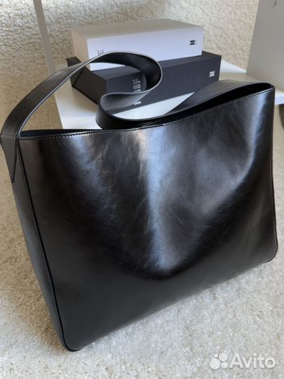Сумка шопер натуральная кожа
