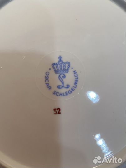 Тарелки из сервиза Мадонна Oscar Schlegelmilch