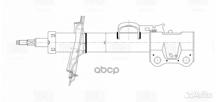 Амортизатор для а/м Geely Atlas (16) 1.8i/2.4i