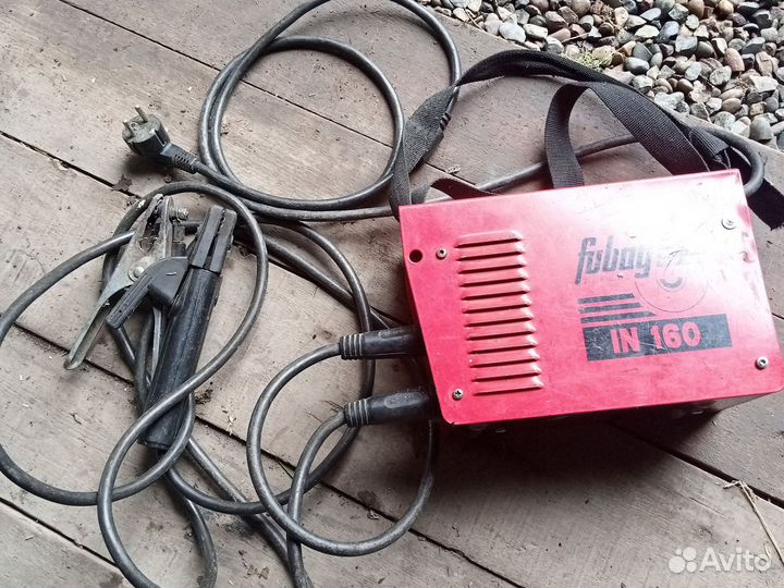 Сварочный инвертор бу fubag in160