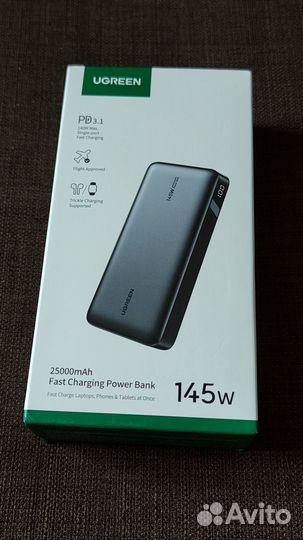 PowerBank Ugreen 145Ватт 25000мАч новый