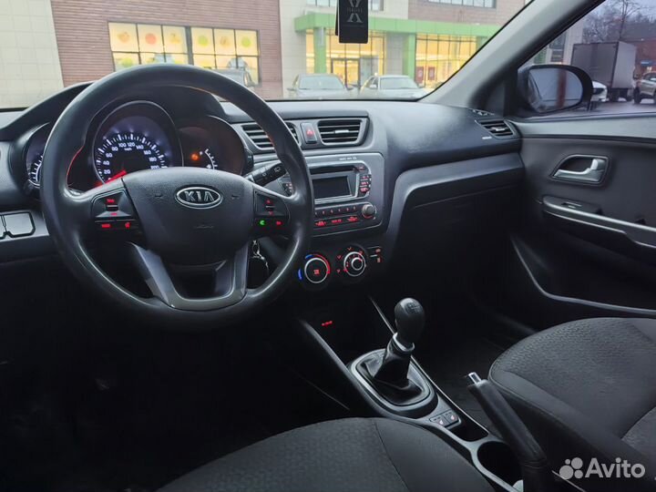 Kia Rio 1.6 МТ, 2012, 199 200 км