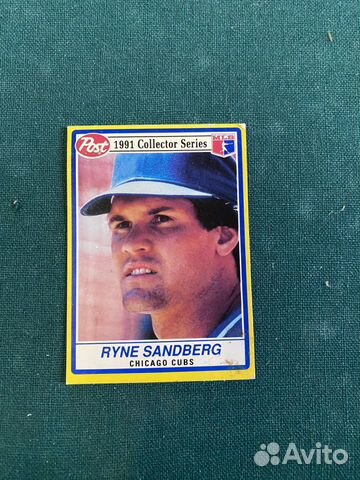 Бейсбольная карточка Ryne Sandberg 1991г объявление продам