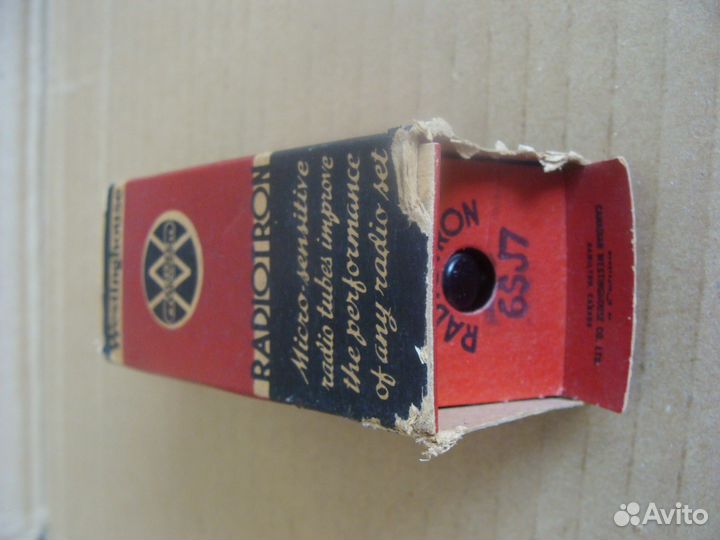 Радиолампа RCA USA /див