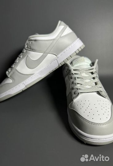 Кроссовки Nike SB Dunk Grey Люкс