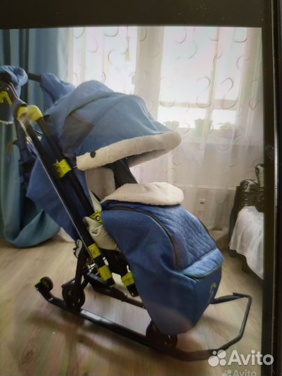 Коляска санки