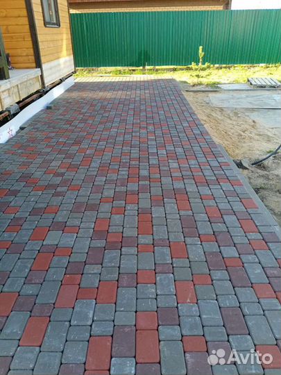 Укладка тротуарной плитки