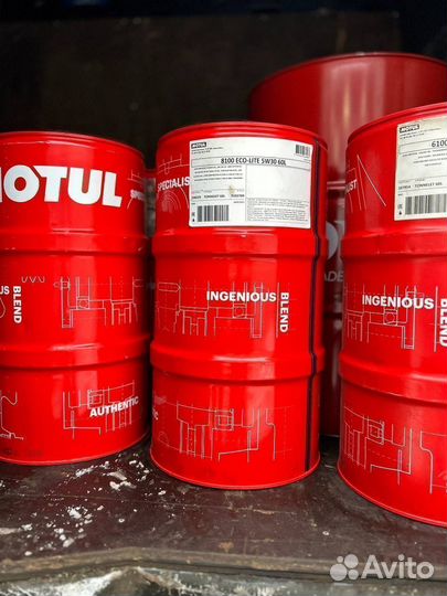 Motul 8100 Eco-Lite 5W-30 / Бочка 60 л