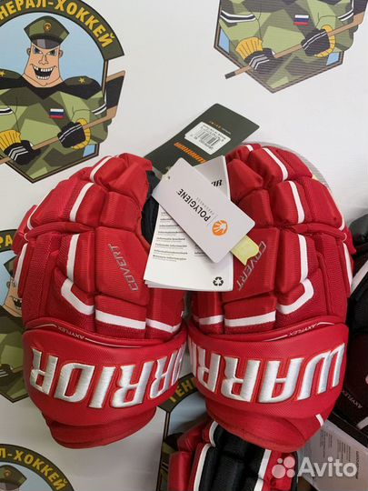 Перчатки хоккейные Warrior Sr Jr
