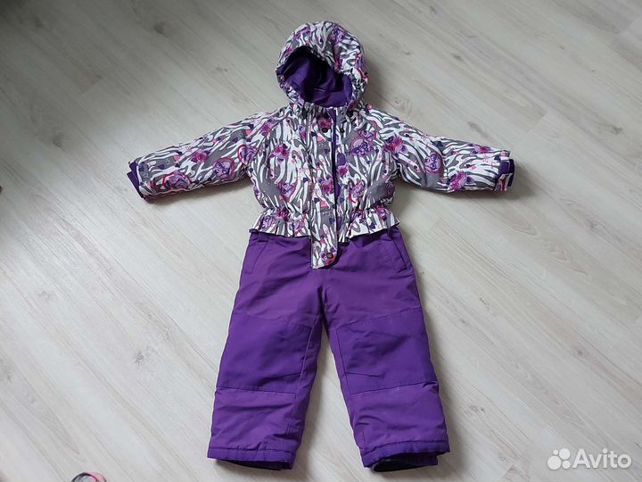 Зимний комбинезон для девочки