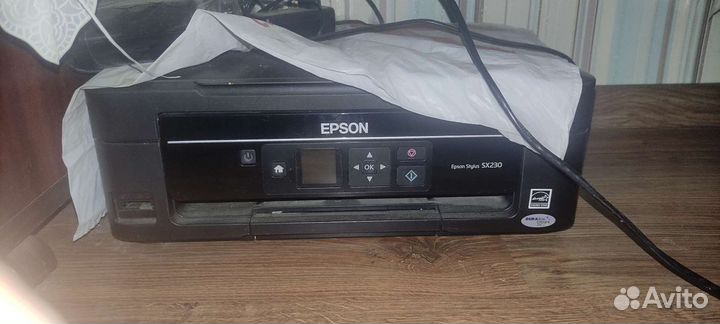 Принтер струйный мфу epson stylus sx230