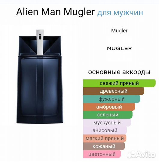 Mugler Alien Man 100 мл