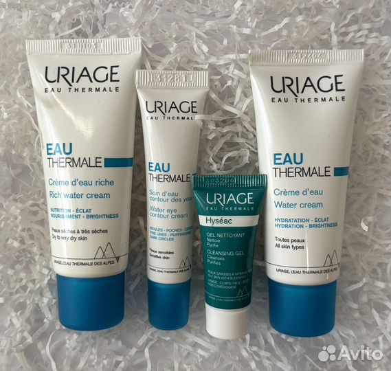 Б/У: Uriage, Payot, A-Derma, La Roche Posay, Hempz