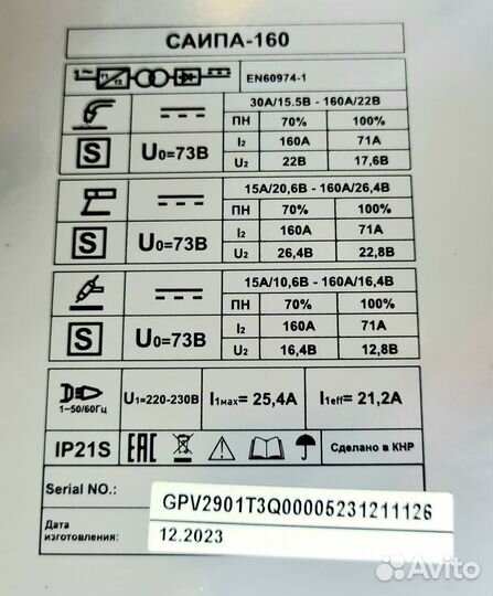 Сварочный Полуавтомат Ресанта саипа-160