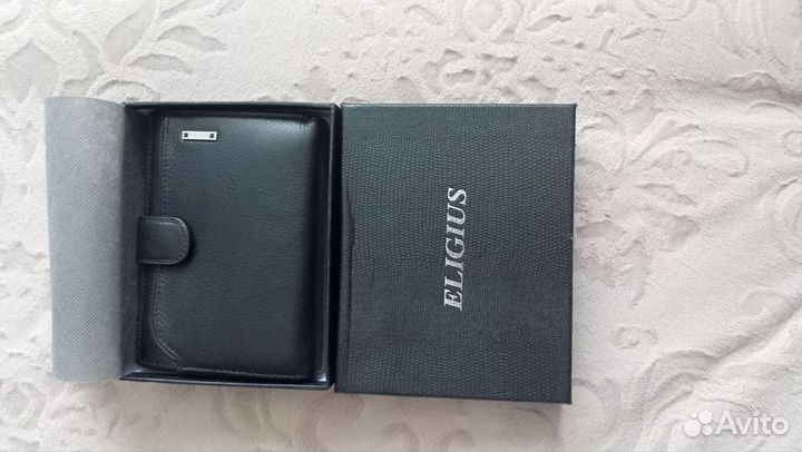 Портмоне мужской натуральная кожа. Турция