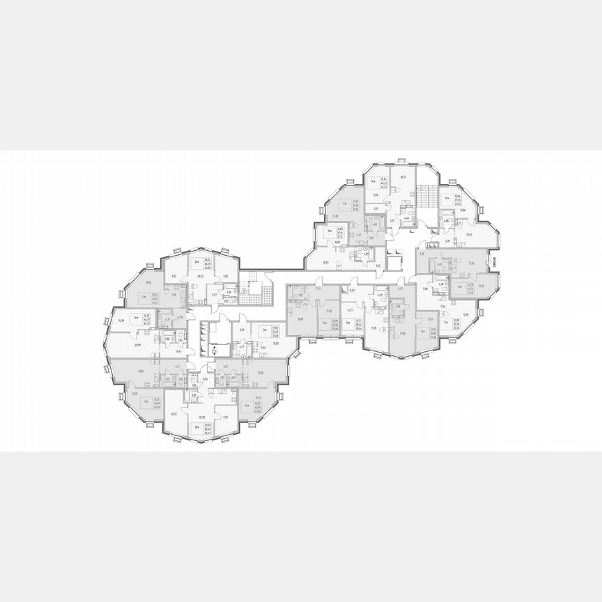 1-к. квартира, 45,1 м², 6/7 эт.