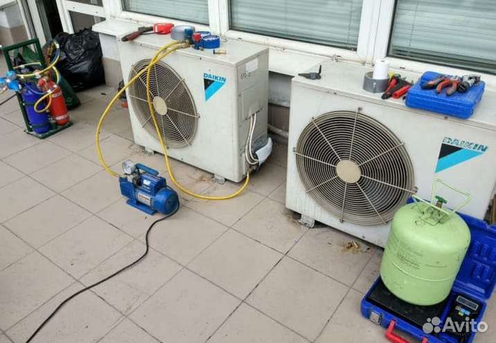 Заправка сплит систем Чистка сплит систем