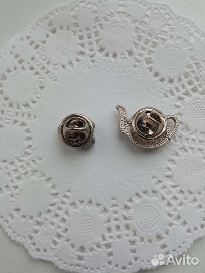 Брошь двойная