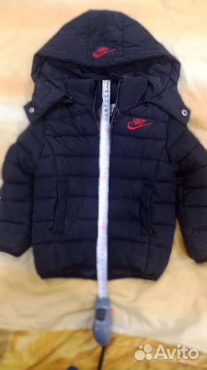 Куртка детская зимняя 80 для мальчика