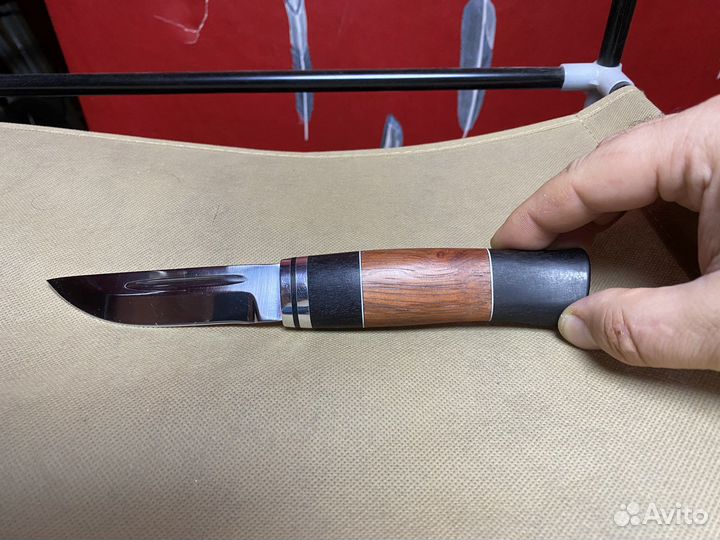 Нож финский малый кованый ручная работа