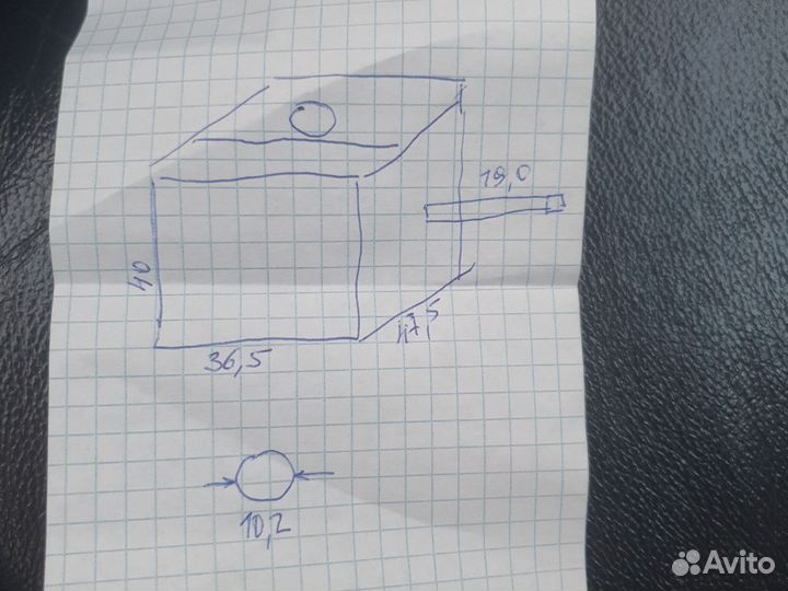 Бак для воды в баню из пищевой нержавейки
